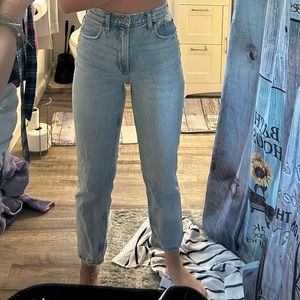 Abercrombie ultra 90s high rise jeans curvelove